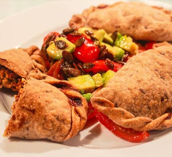 Empanada de arroz integral