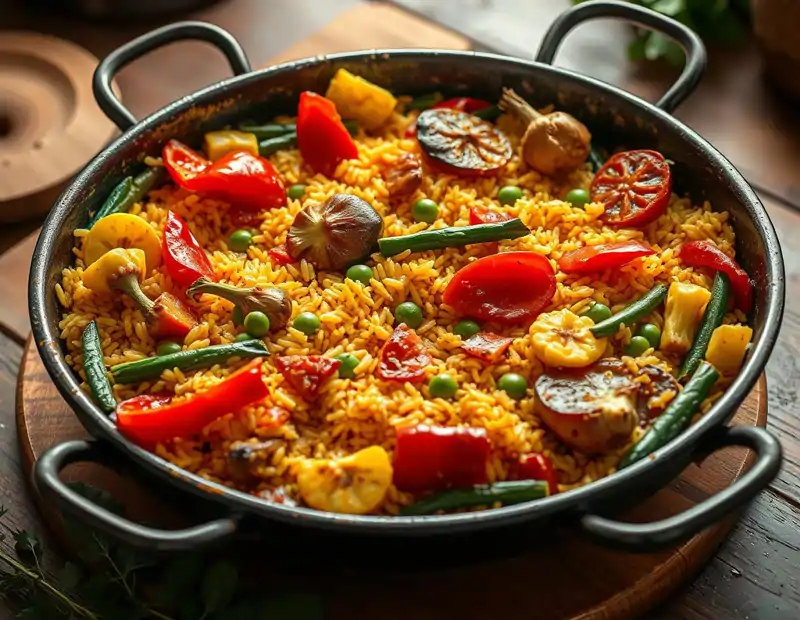 Paella de marisco